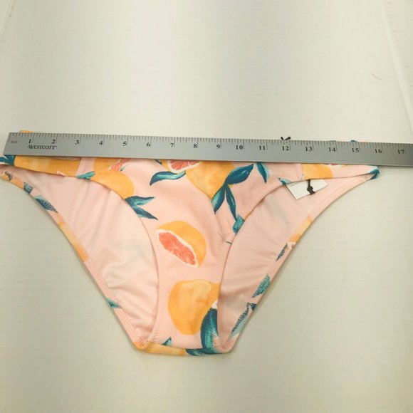 Shade And Shore Women's Medium Strappy Side Low Coverage Bikini Swim Bottom New - Picture 7 of 9